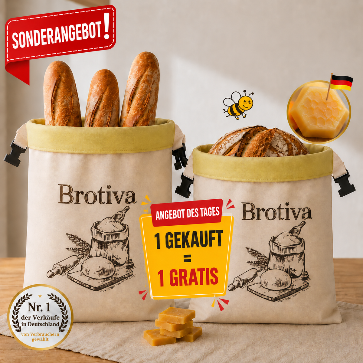 Brotiva® Brotbeutel