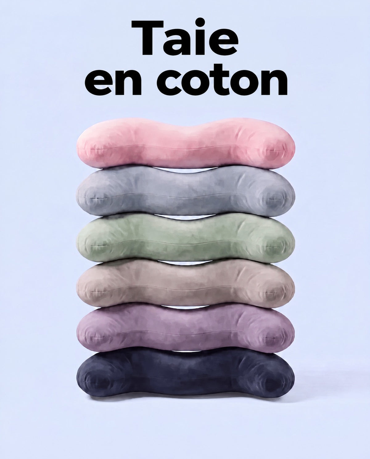 Taie en coton pour coussin Câlin