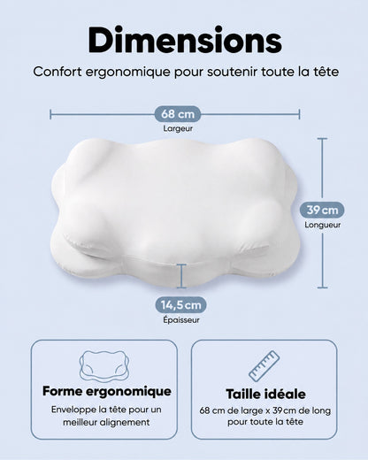 Oreiller ergonomique Nuage